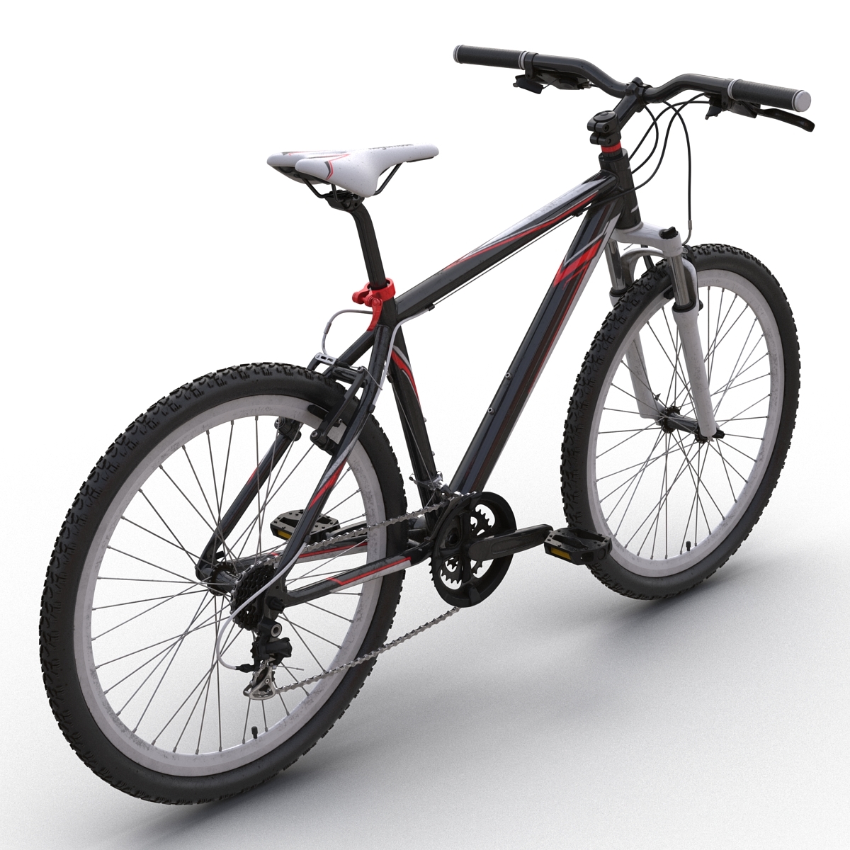 max mountain bike generic red