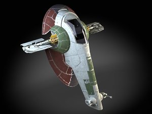 3d model of star wars boba