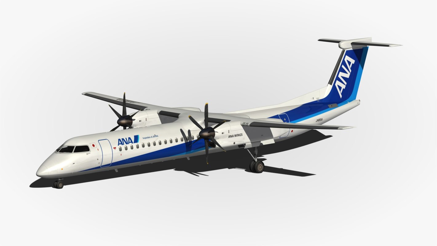 3d-model-bombardier-dash-8-q400