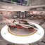 sci-fi spaceship hangar 3d max