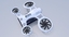 3d heavy cargo quadrocopter drone