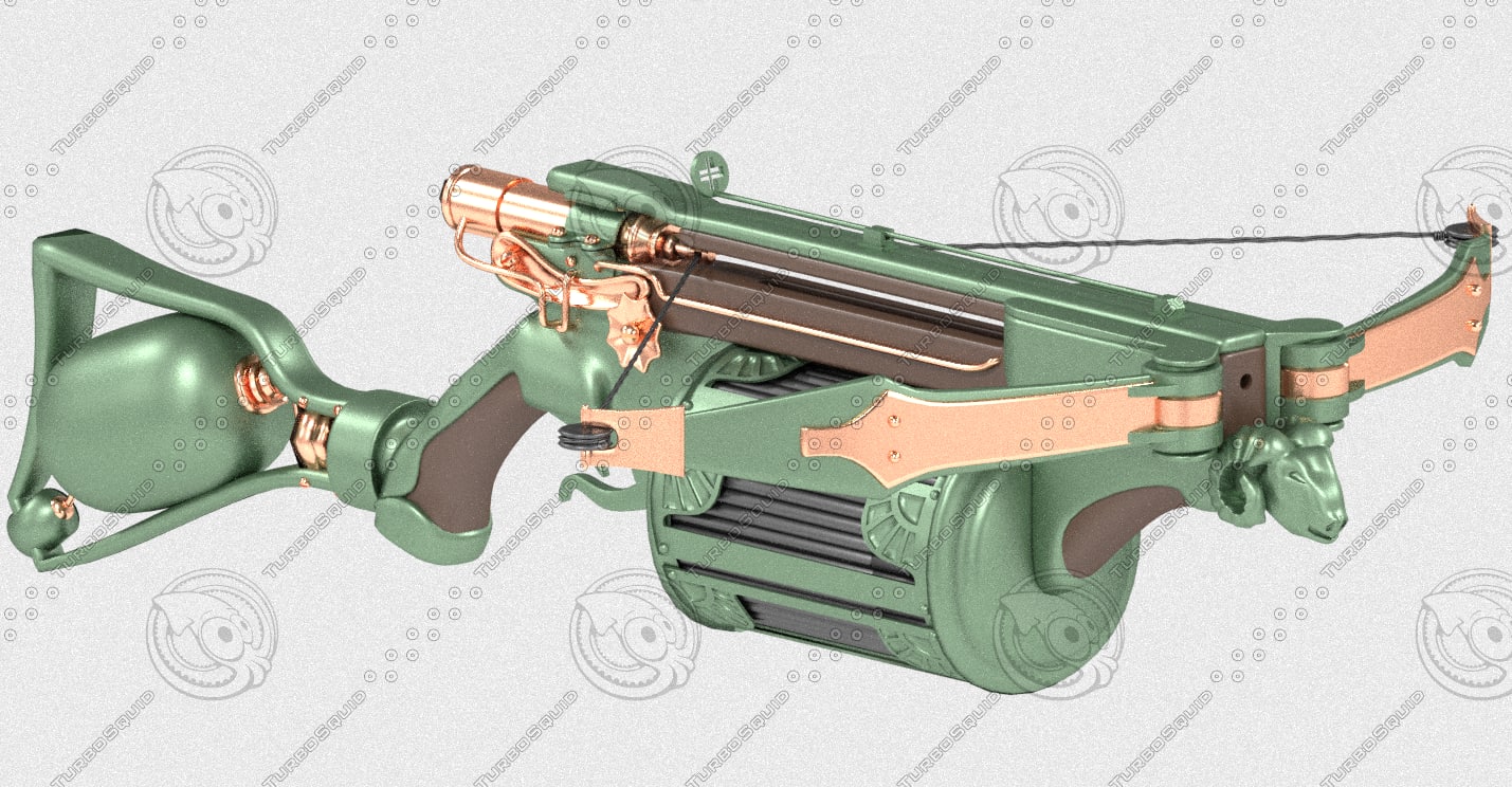 van helsing crossbow 3d model