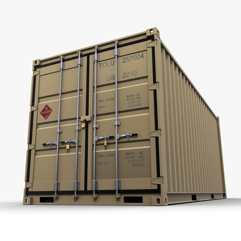 max military containers
