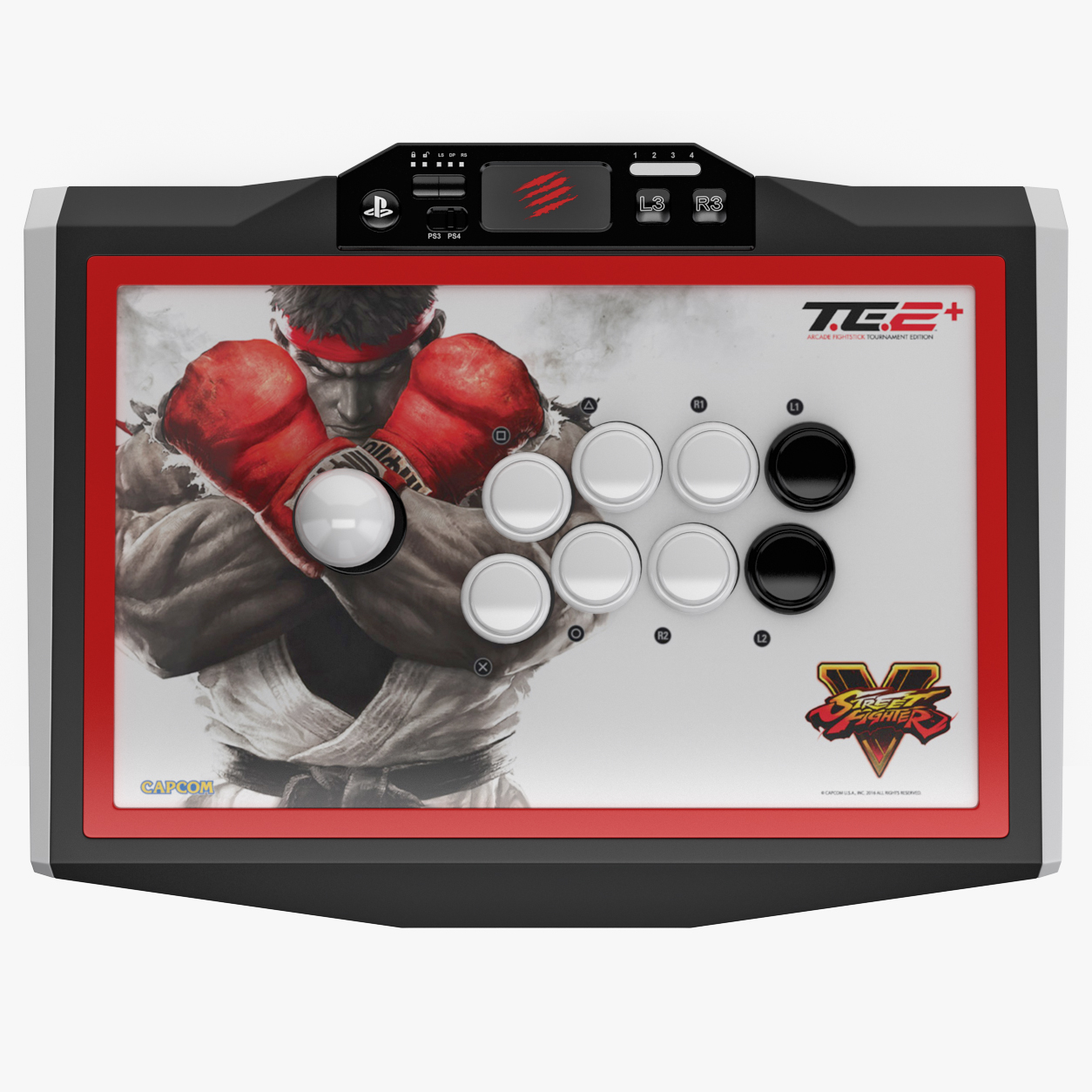 Mad Catz Street Fighter V Arcada Fightstick Te2 Modelo 3d Turbosquid 1051080 6281