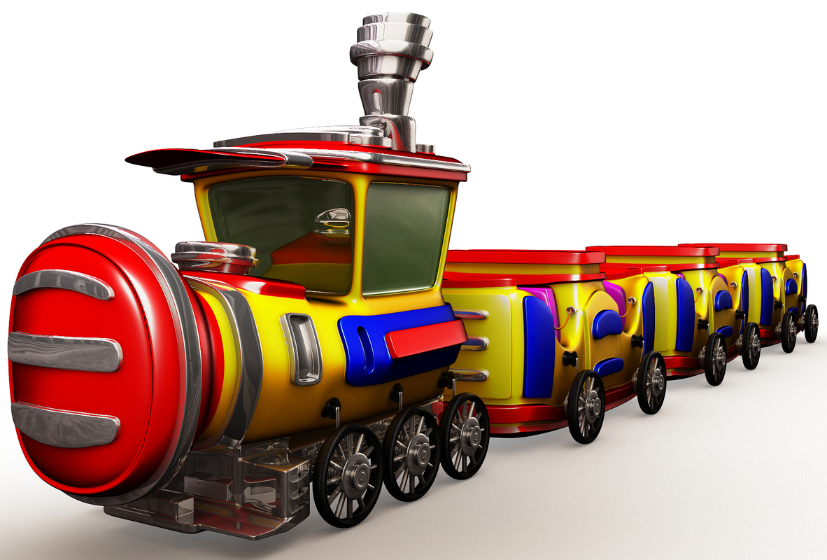 toy train cartoon