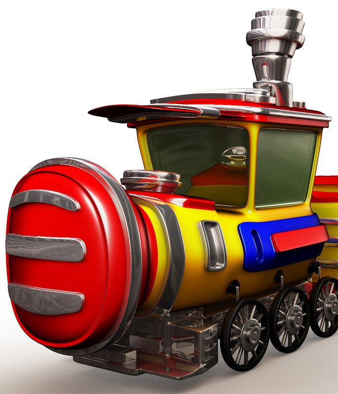 toy train cartoon