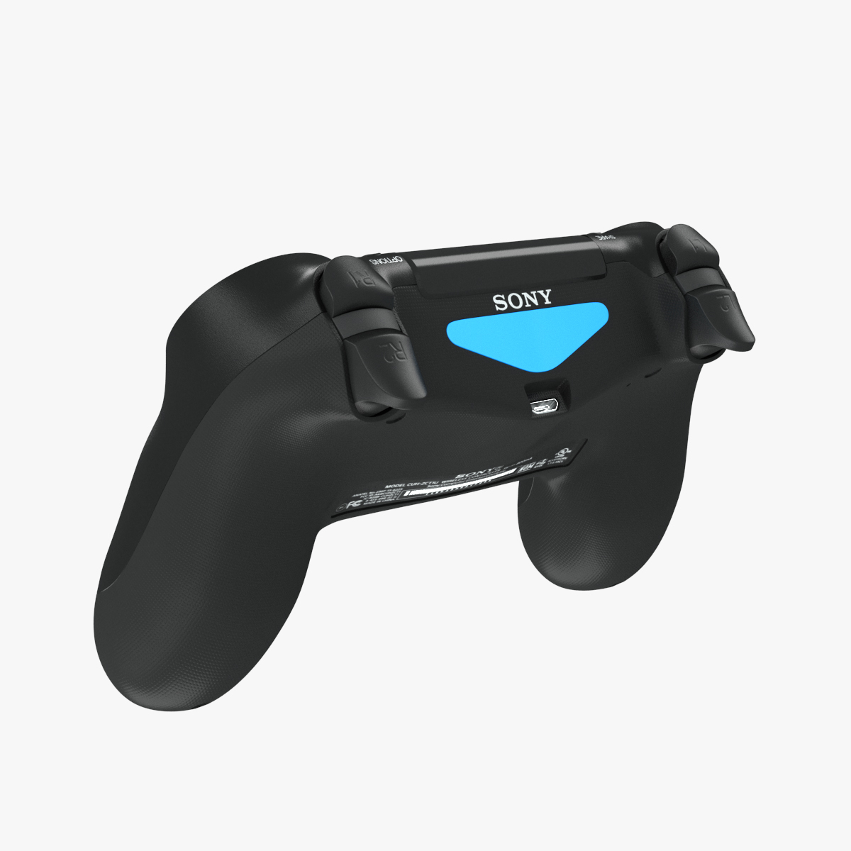 3d playstation 4 controller model