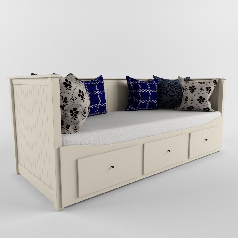 3d Sofa Bed Ikea Hemnes