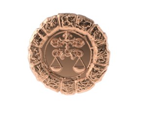 obj medal astro libra
