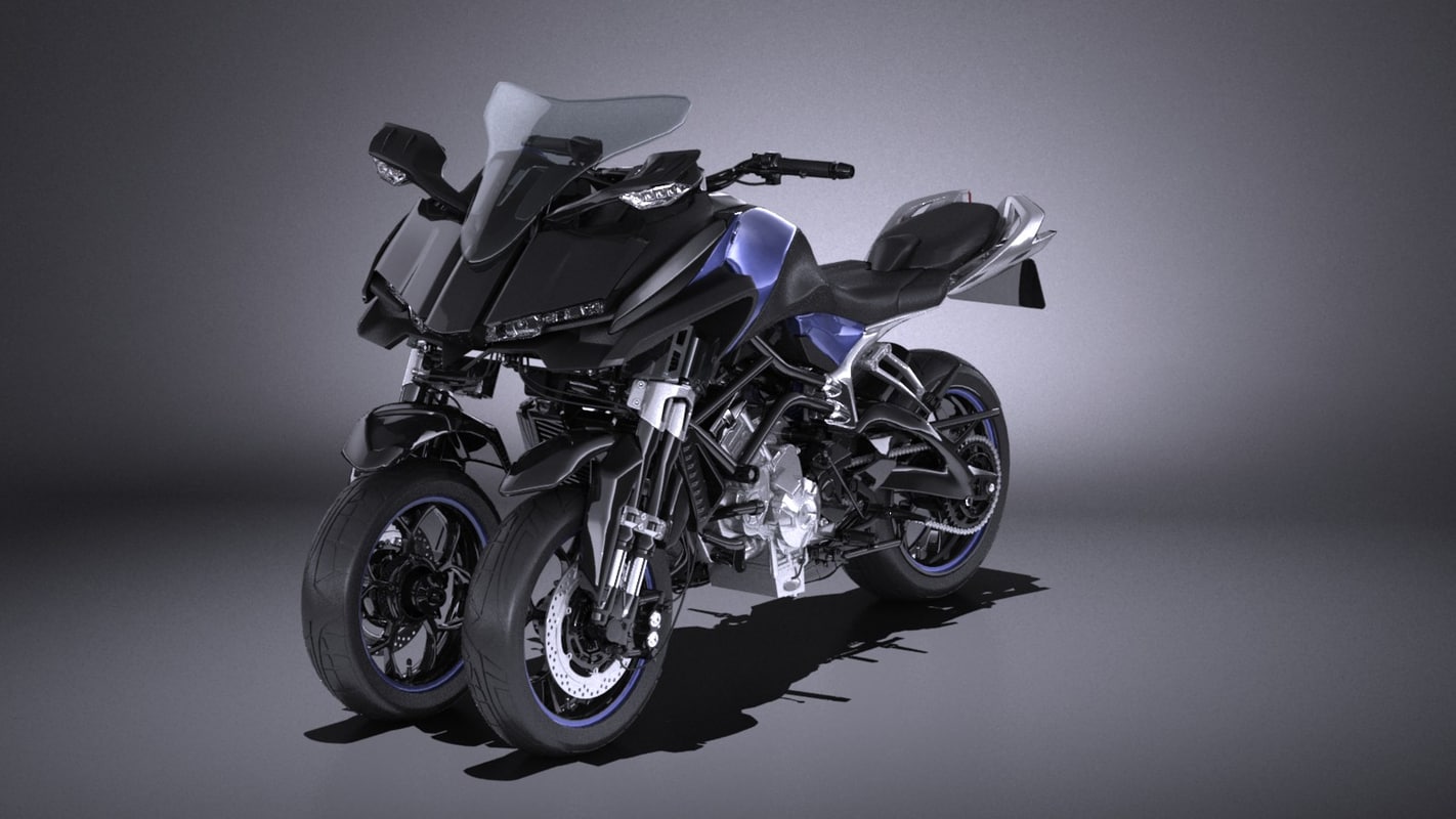 3d Yamaha Mwt 9 Model