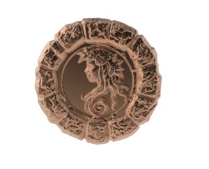 3d medal astro virgo model