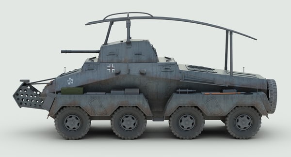 ww2 german sd kfz 3d 3ds