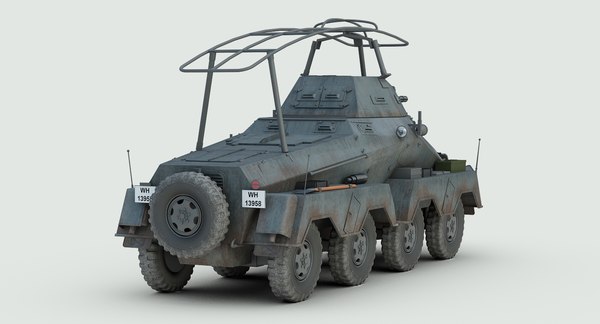 ww2 german sd kfz 3d 3ds