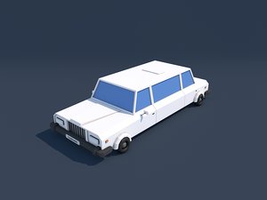 limo limousine 3d 3ds