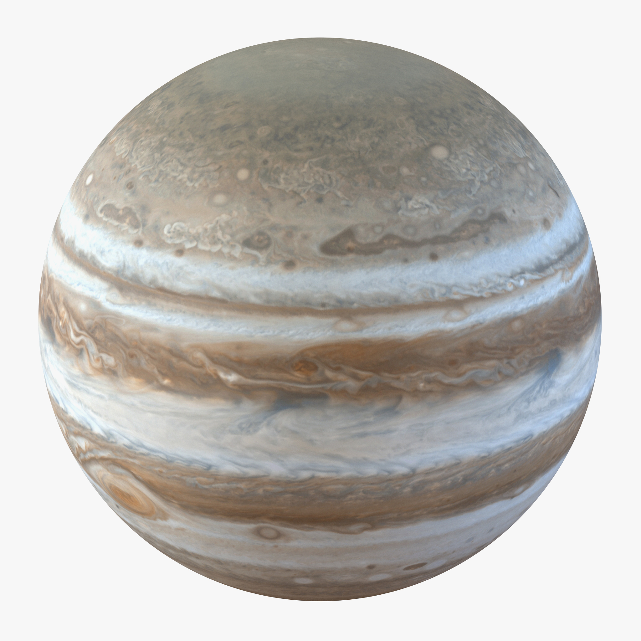 3d model of jupiter planet