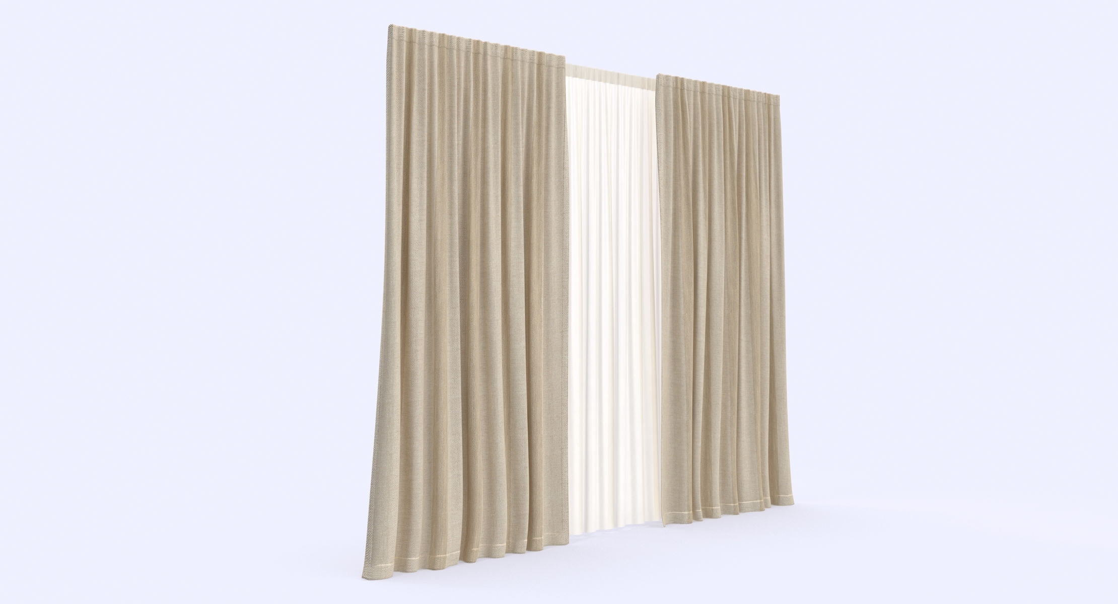 3ds max curtain