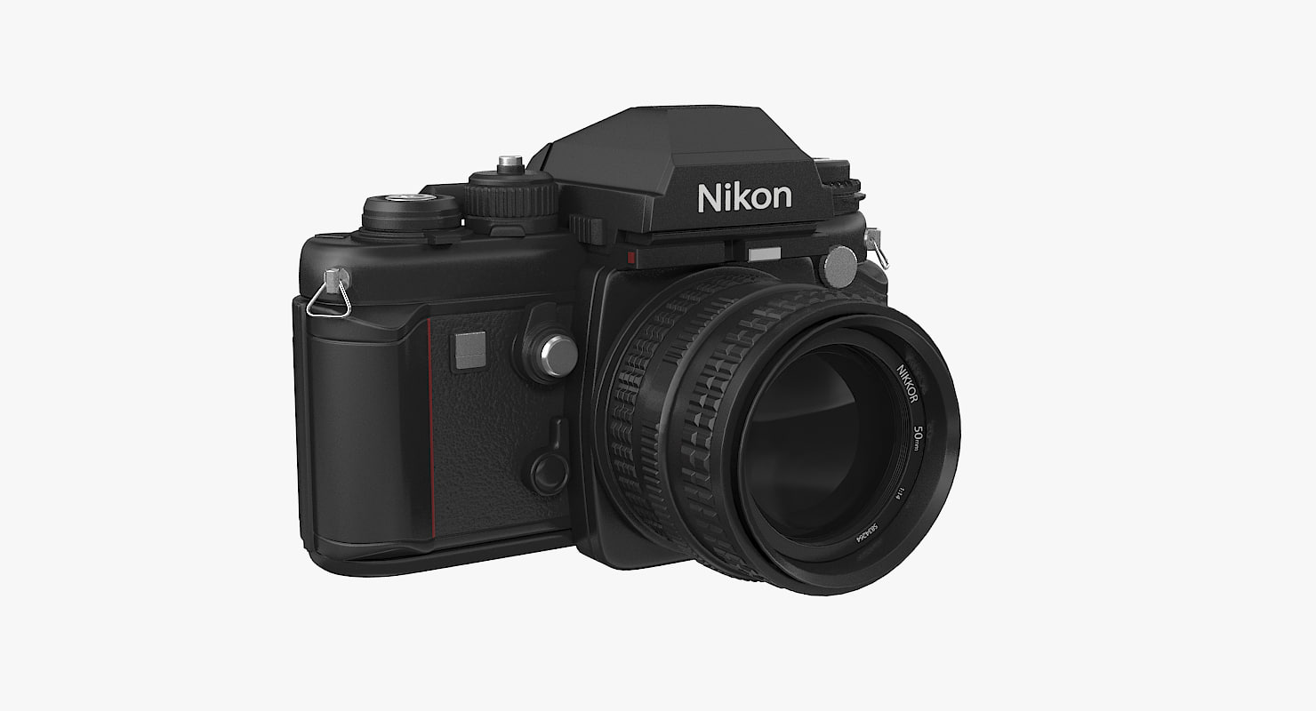 3d nikon f3 model