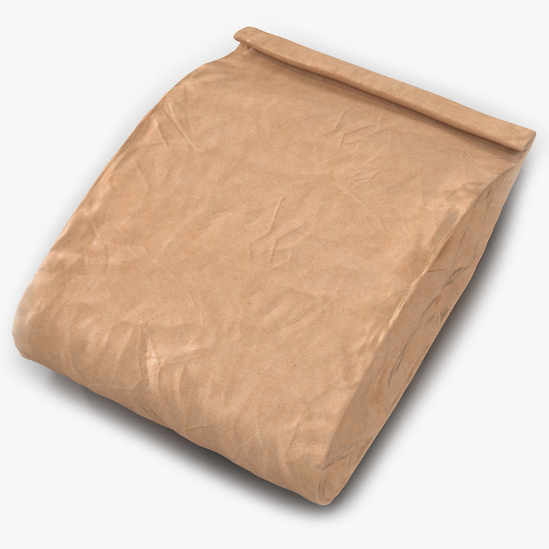 Download bakery paper bag 3ds
