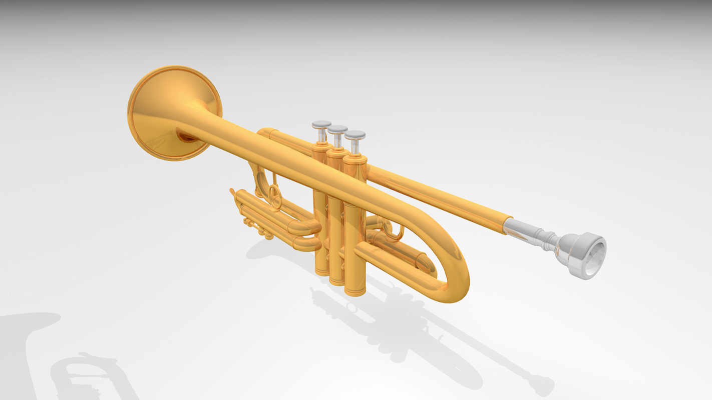 alto saxophone trombone trumpet c4d