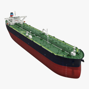 oil tanker generic 3d obj