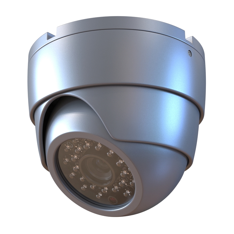 3d model of cctv cameras 2 security