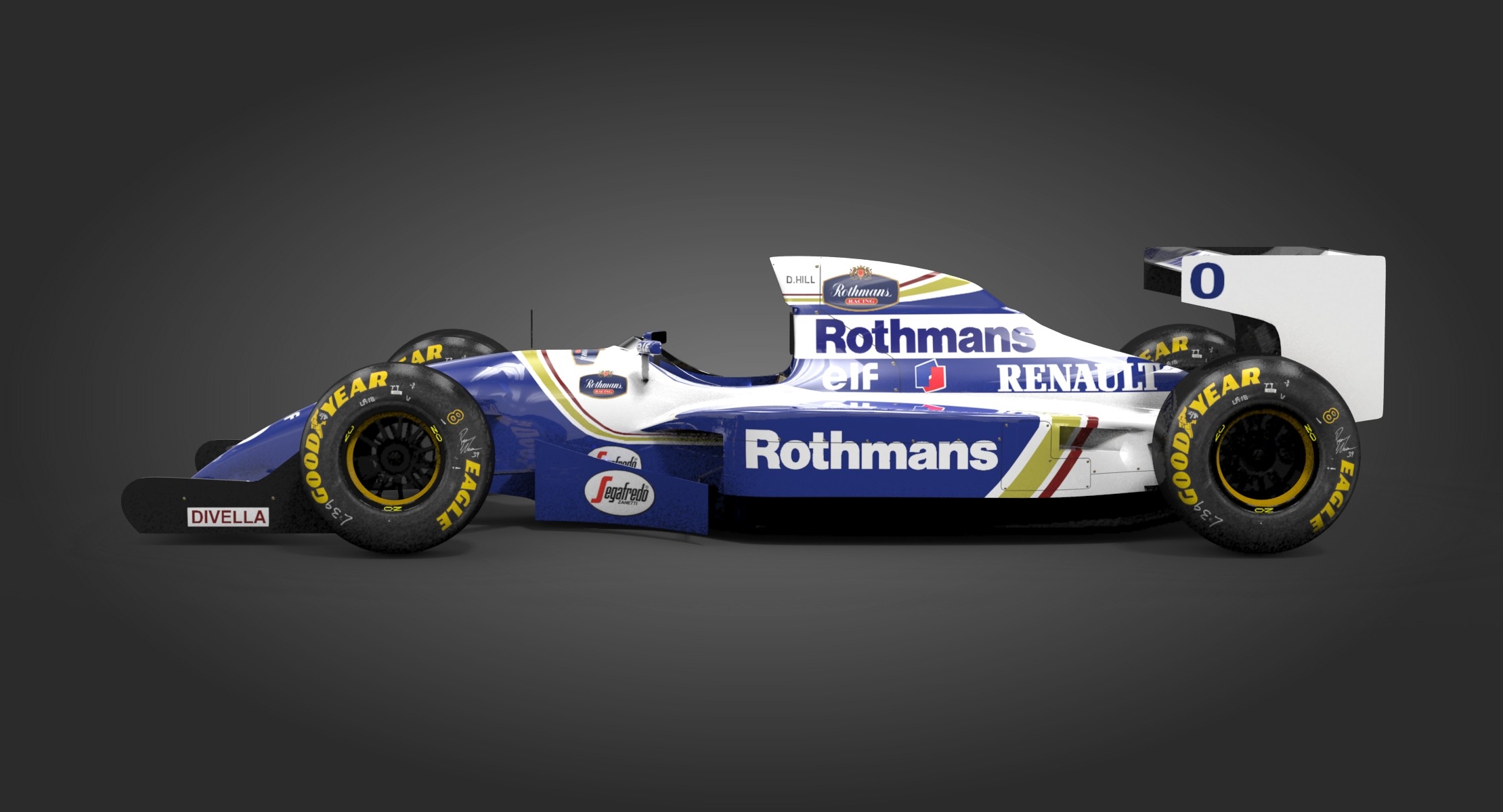 Williams Fw16b Formula 1 3d Model