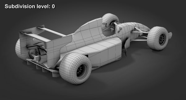 Williams Fw16b Formula 1 3d Model