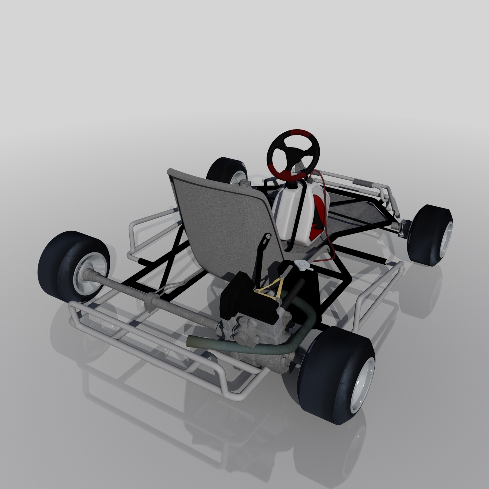 3d Model Go kart Kart 3d Model Go kart Kart