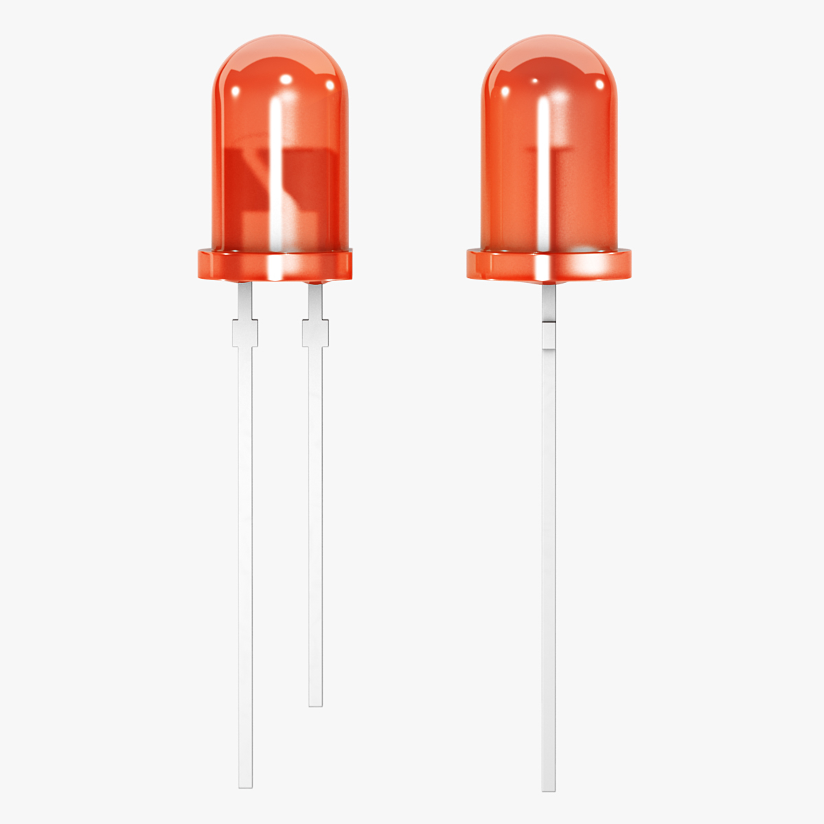 led component dip 3d model