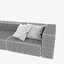 sofa wall 3d max