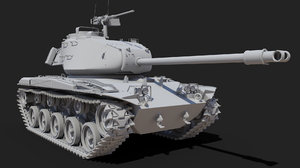 3d m41 walker bulldog tank