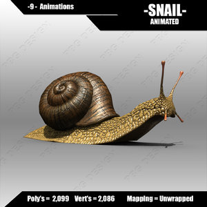 max snail animations