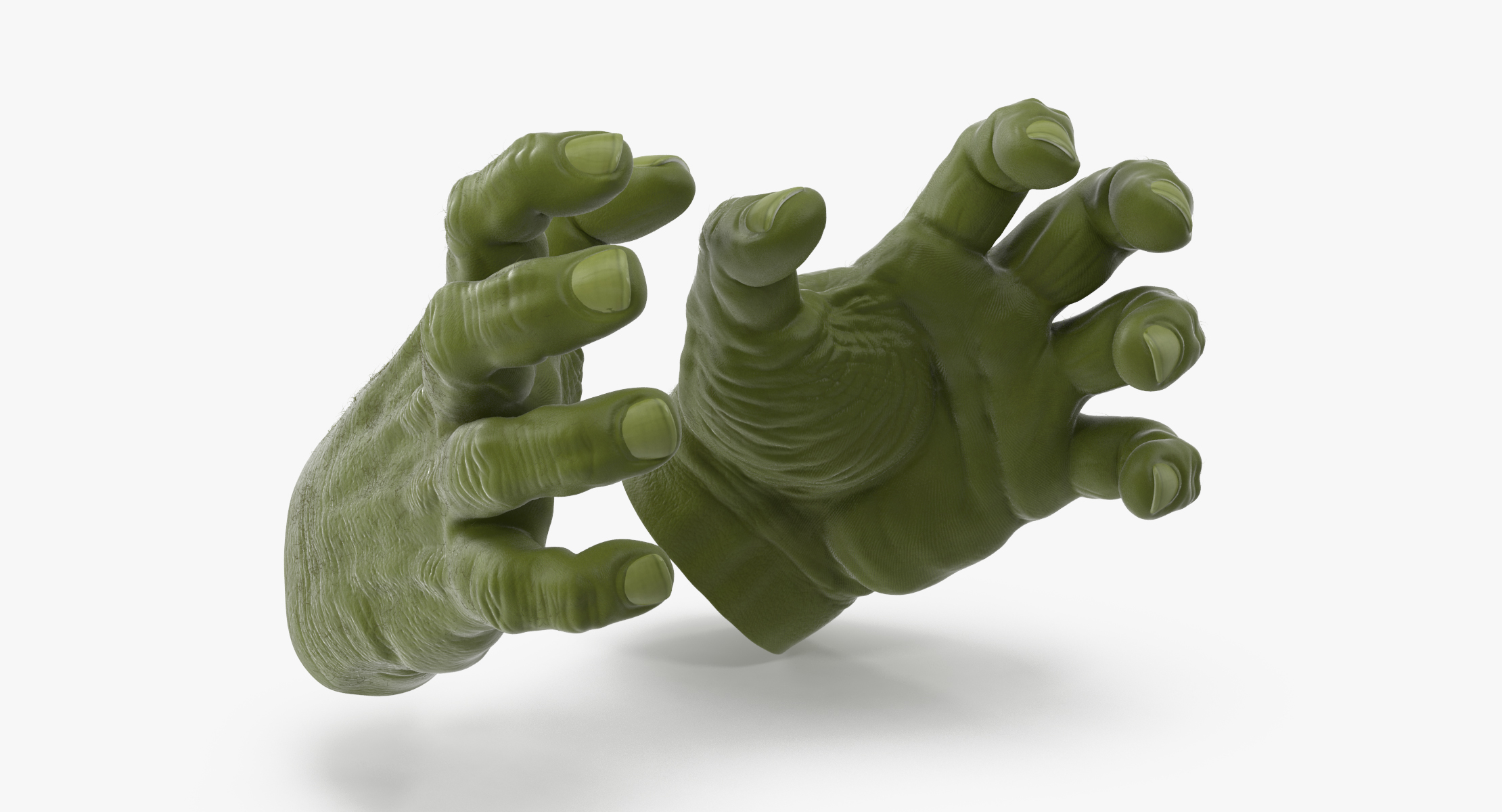 incredible hulk toy hands