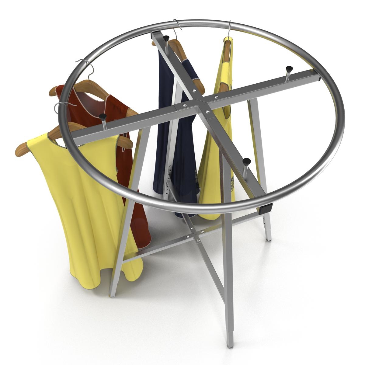 3d clothing rack 3 model