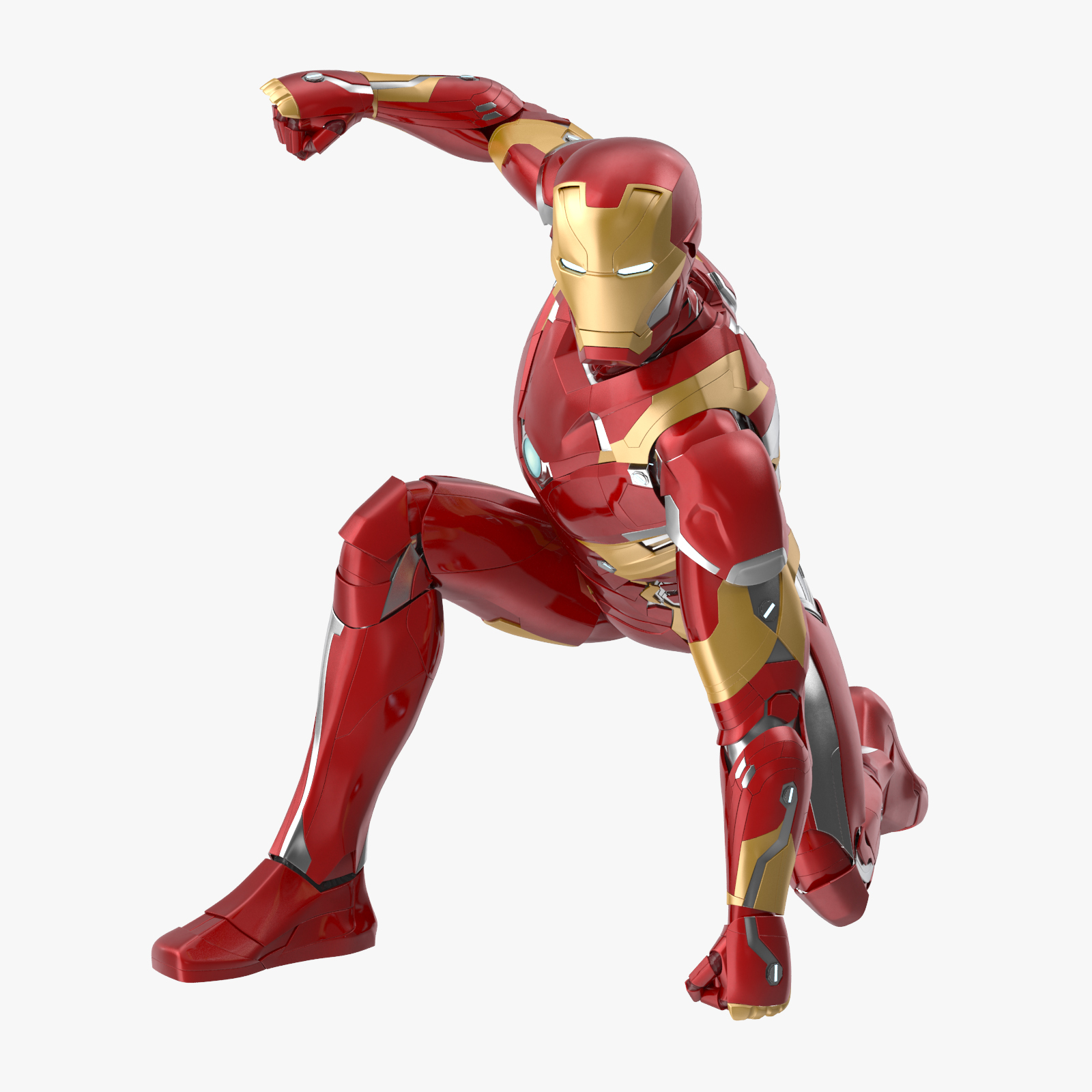 iron man mark 46 3d model