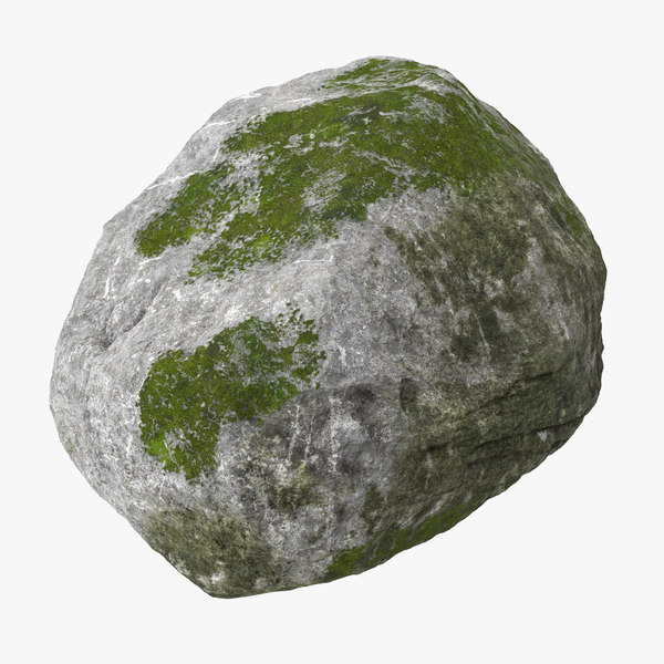 3d boulders