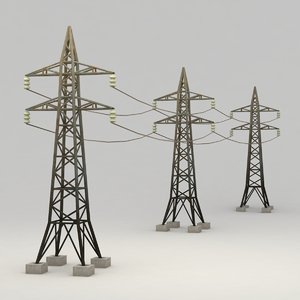 obj electrical tower