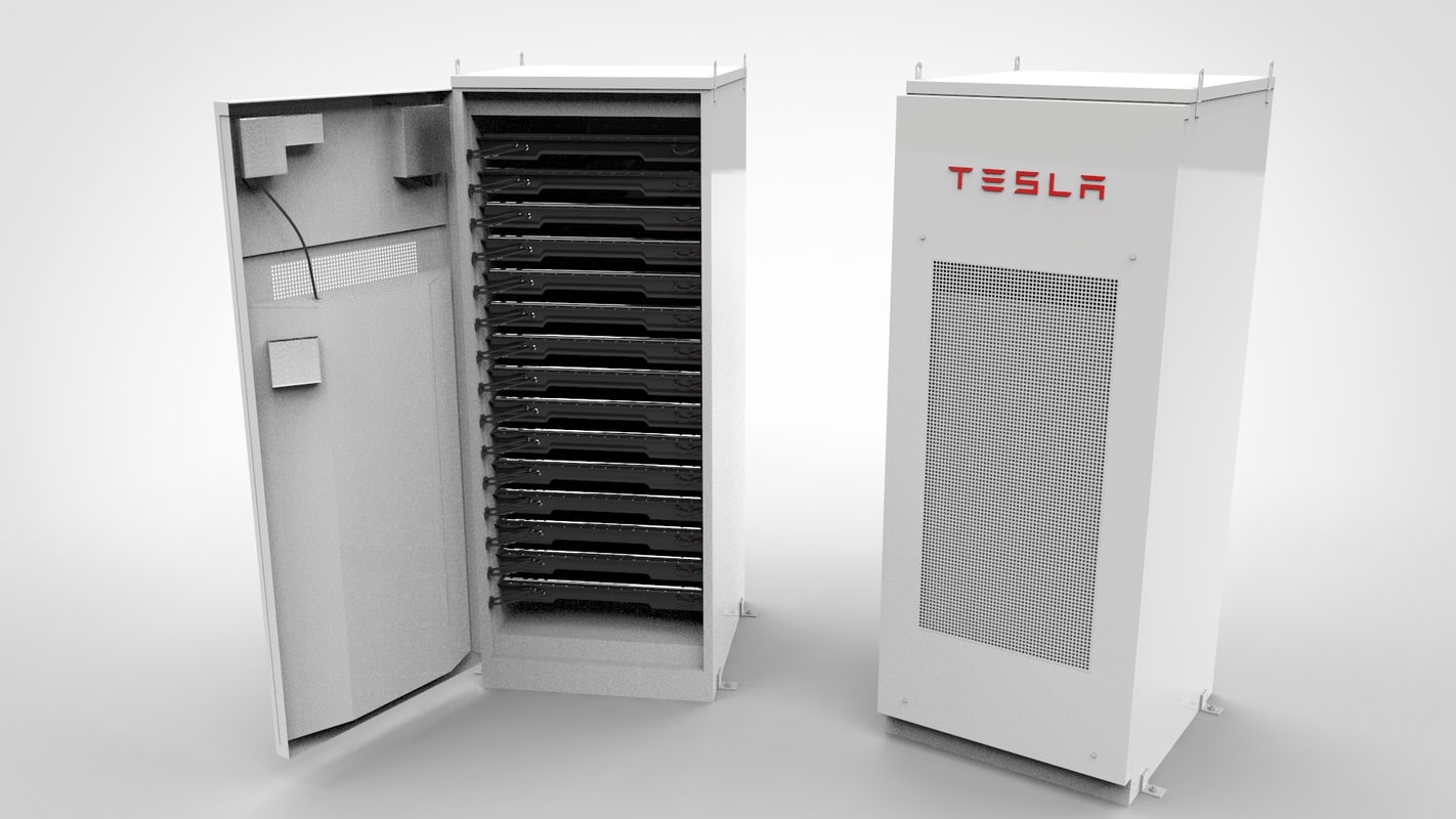 3d tesla powerpack