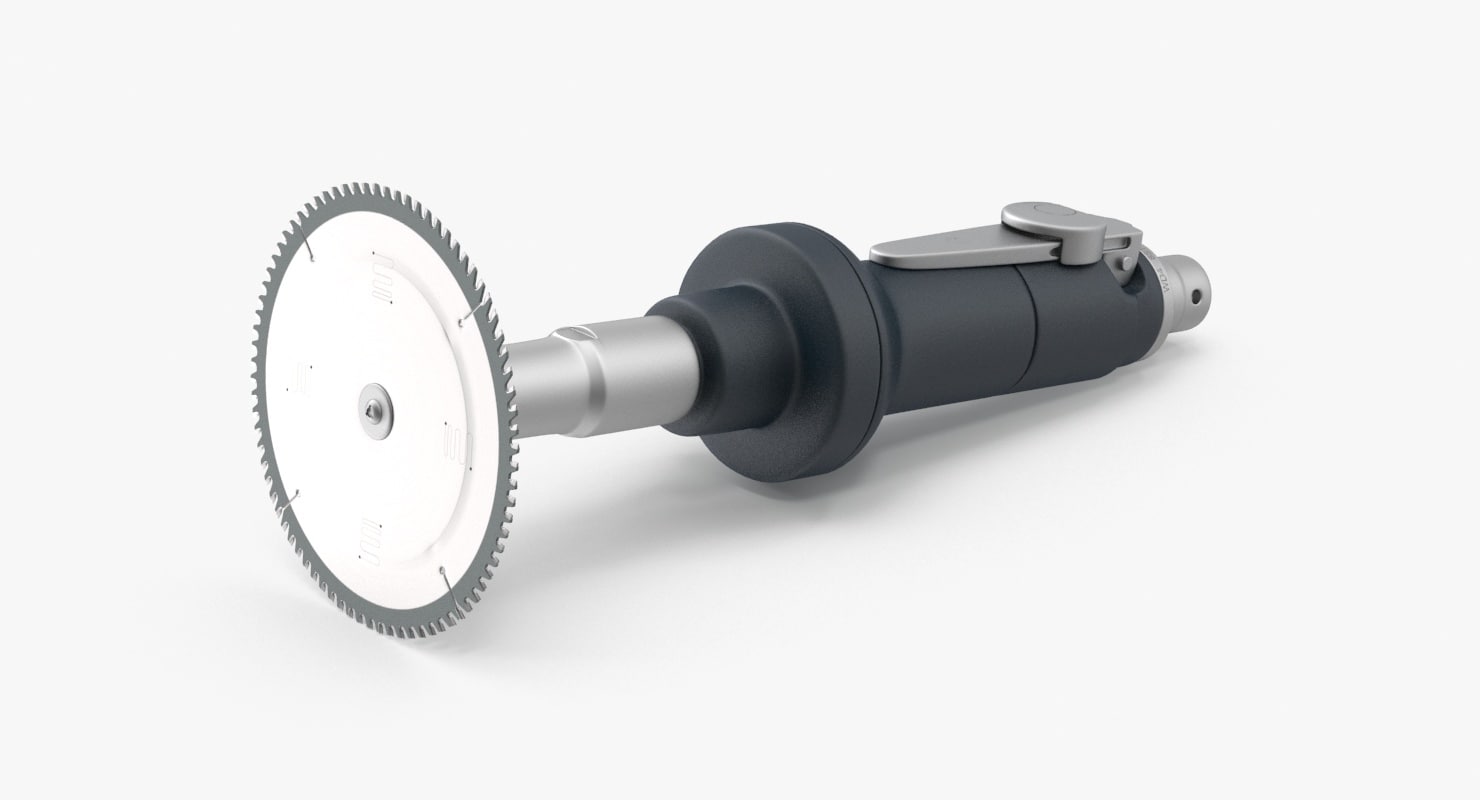 electric bone saw 3d max