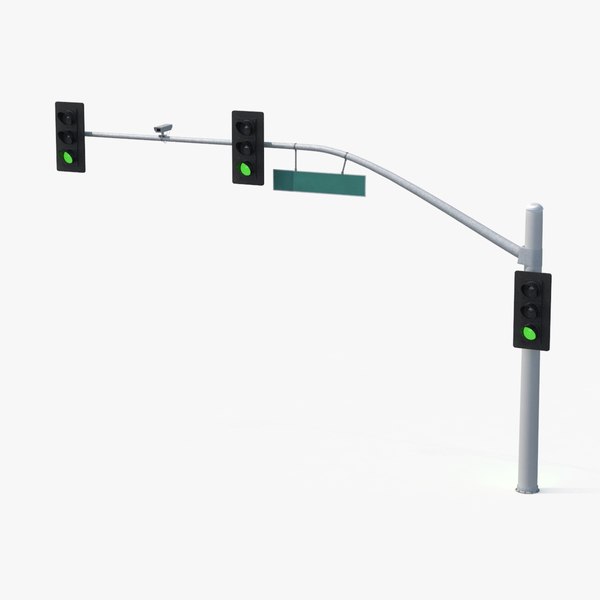 long stop light 3d max