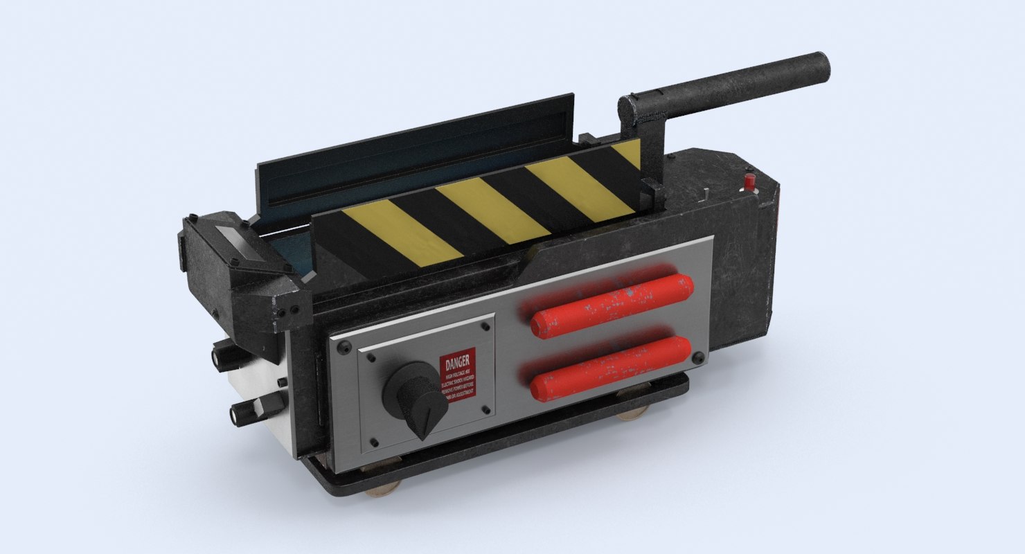 ghostbusters 3d model