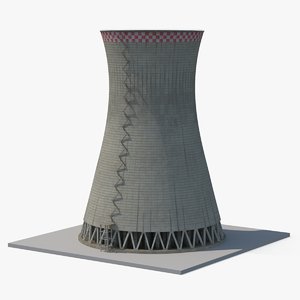 3d nuclear cooling tower