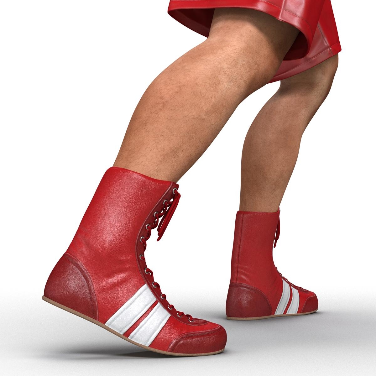 拳击手男子2姿势3 3d模型3d模型