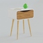3d percy bedside table zanui