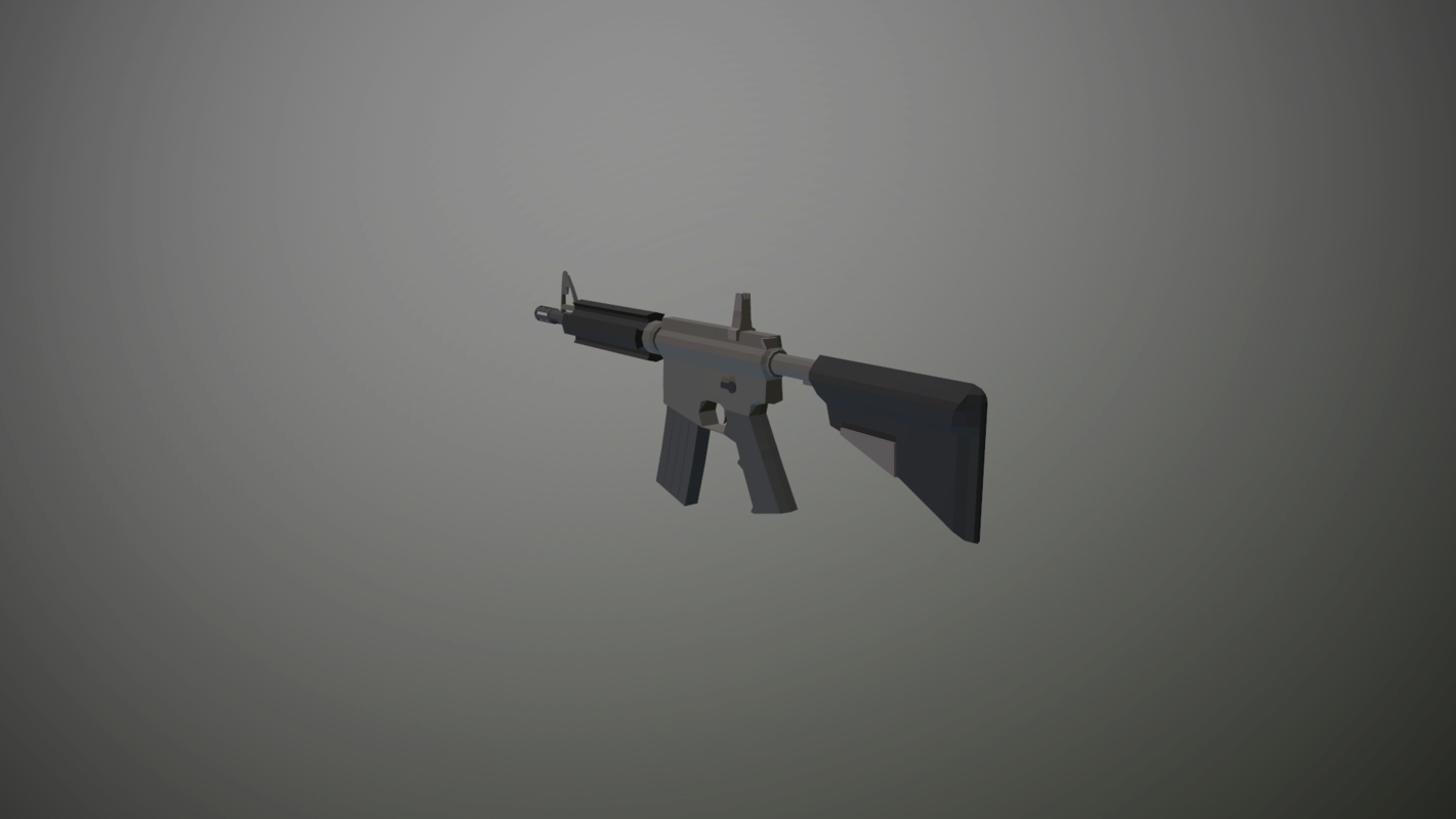 3d model of m4a4