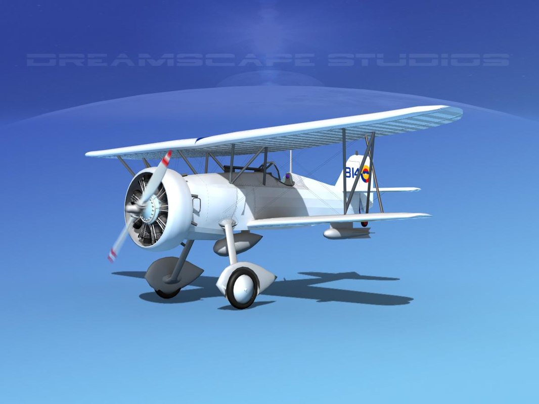 Curtiss Fighter Goshawk 3d 3ds