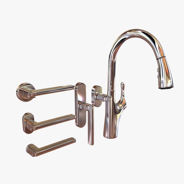 3d Faucet Door Handle