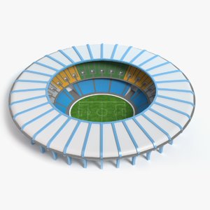 3d model maracana stadium