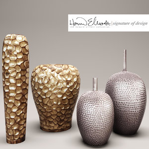 3d model vases howard elliott
