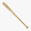 3d baseball bat model